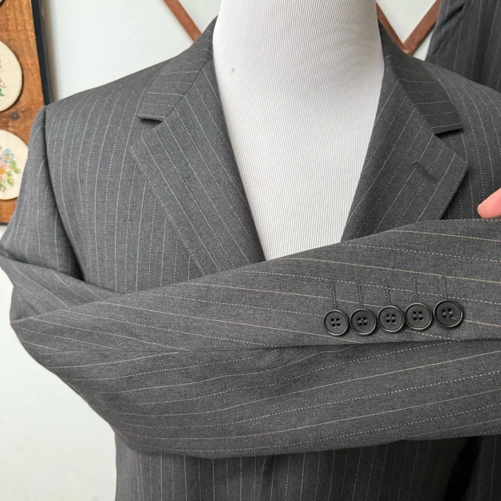 Paul Smith Wool Pinstripe 2 Piece Suit
